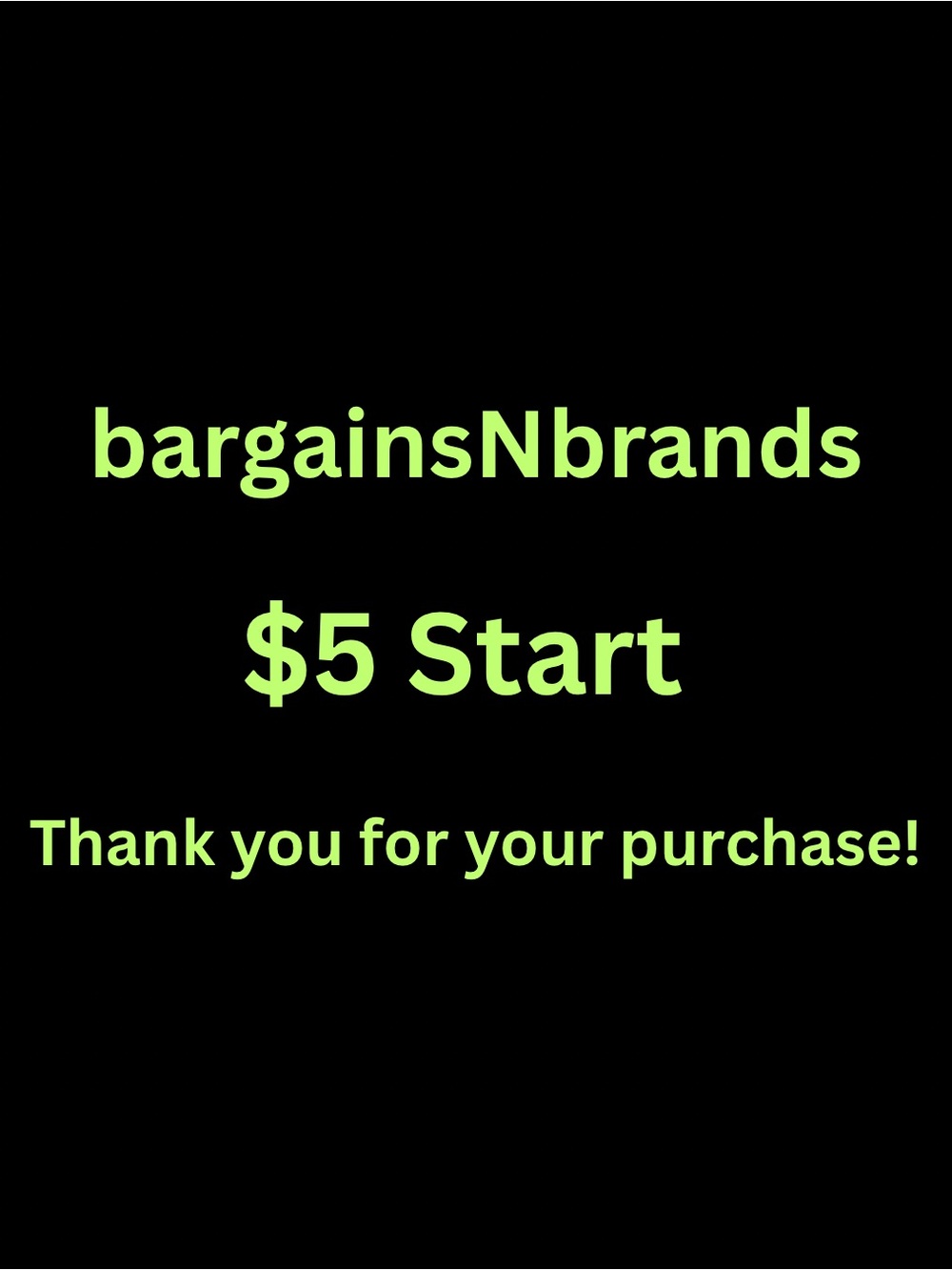 Unlisted Show Item. Thank you for your purchase!
